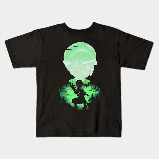 The Blind Bandit Kids T-Shirt by Donnie